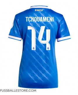 Günstige Real Madrid Aurelien Tchouameni #14 3rd trikot Damen 2025-26 Kurzarm